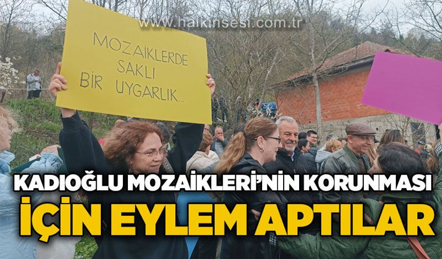 Eğitim Sen Çaycuma'dan yetkililere çağrı: “Kadıoğlu Mozaikleri Kaderine Terk Edilemez”