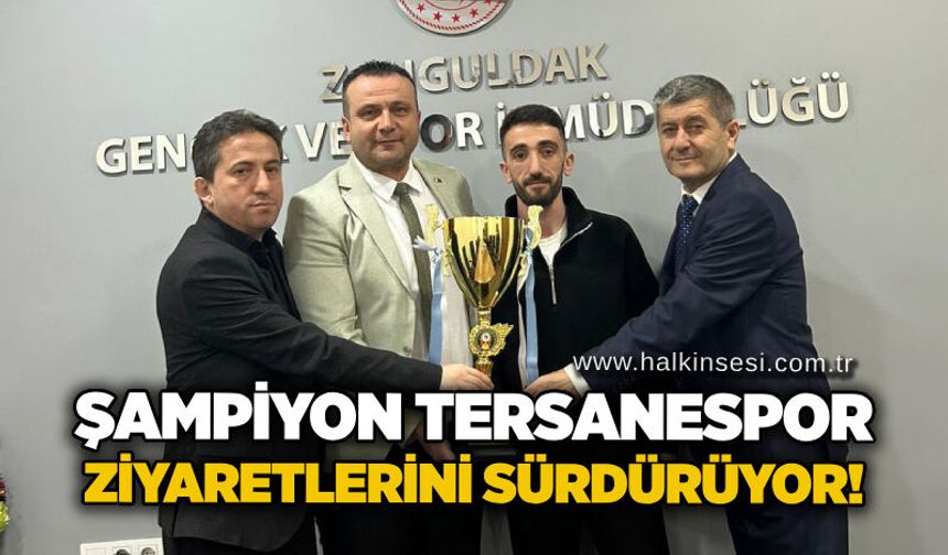 Şampiyon Tersanespor ziyaretlerini sürdürüyor!