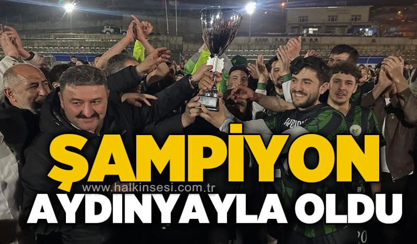 Şampiyon Aydınyayla oldu