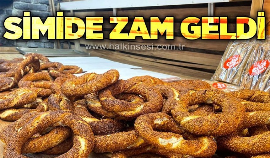 Simide zam geldi