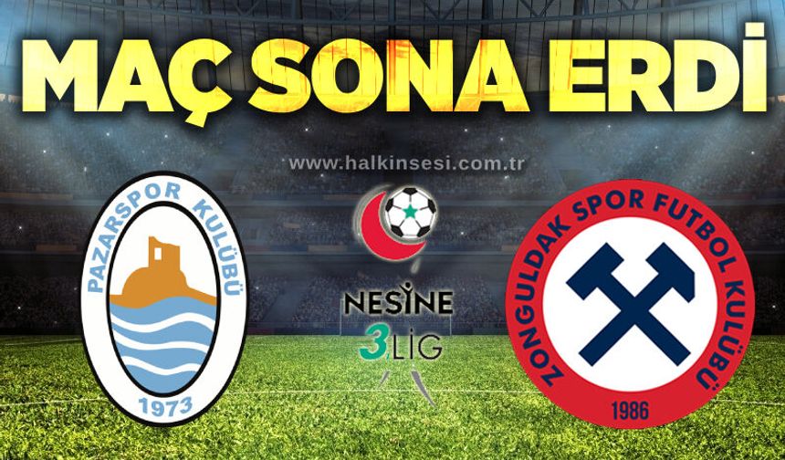Zonguldakspor maçı başladı...