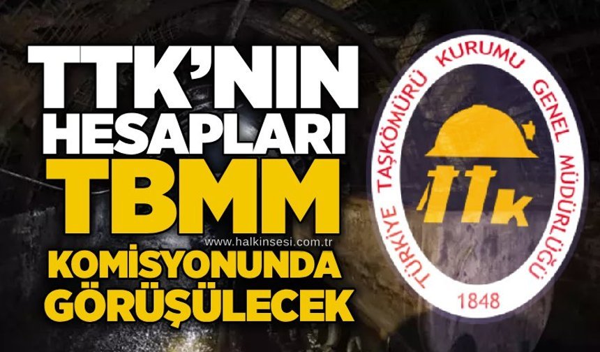 TTK’nın hesapları TBMM komisyonunda görüşülecek
