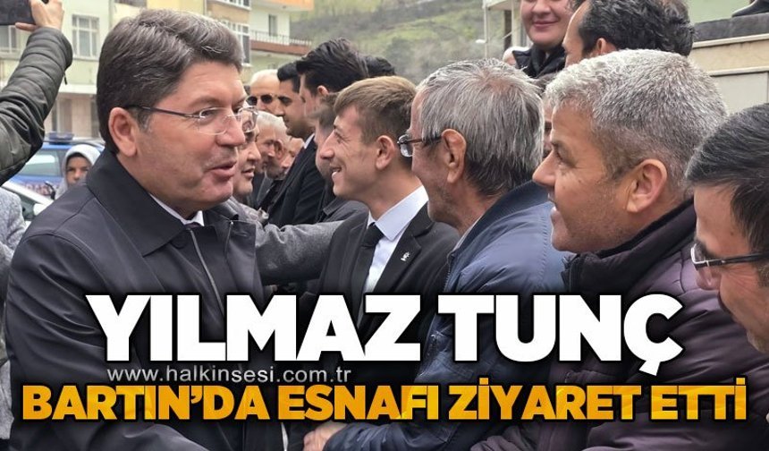 Yılmaz Tunç, Kumluca esnafıyla buluştu