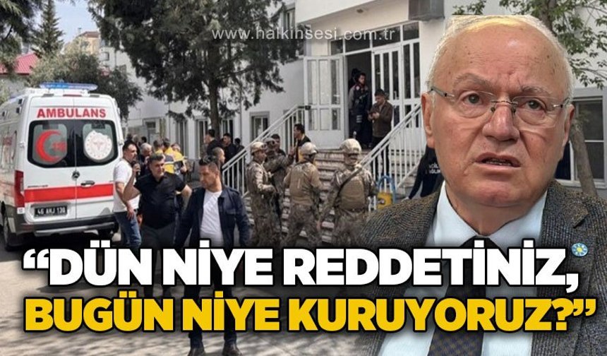 Yavuz Erkmen: Dün niye reddetiniz, bugün niye kuruyoruz