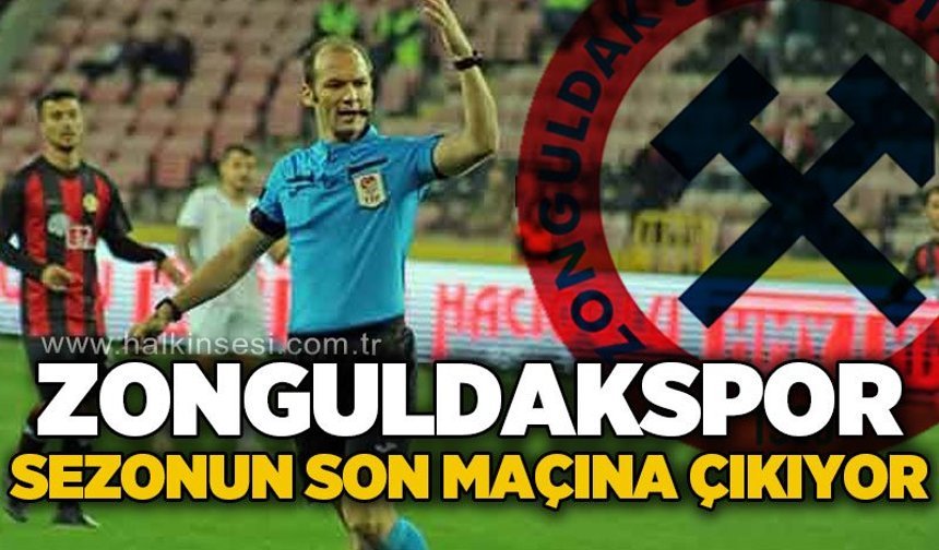Zonguldakspor sezonun son maçına çıkıyor