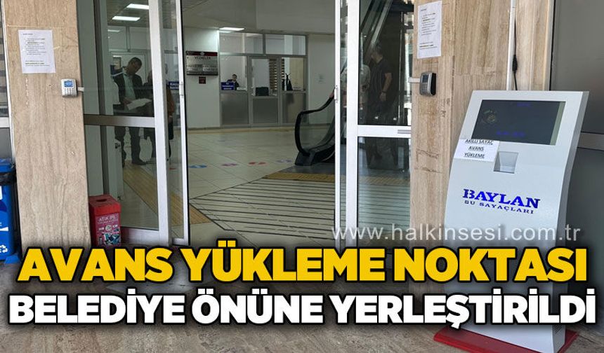 Kdz. Ereğli Belediyesi’nden avans su yükleme noktası