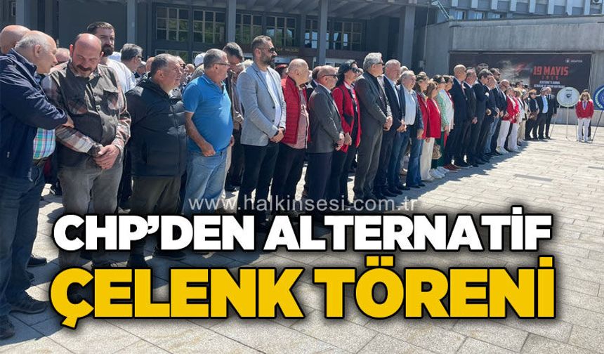 CHP’den alternatif çelenk töreni