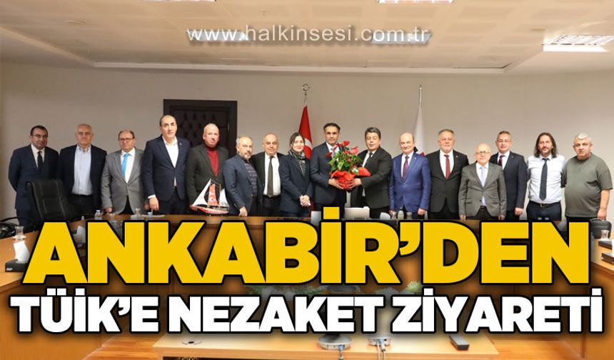 ANKABİR’den TÜİK’e nezaket ziyareti