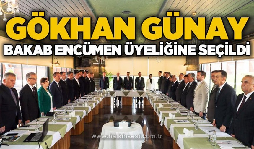 Gökhan Günay, BAKAB encümen üyeliğine seçildi