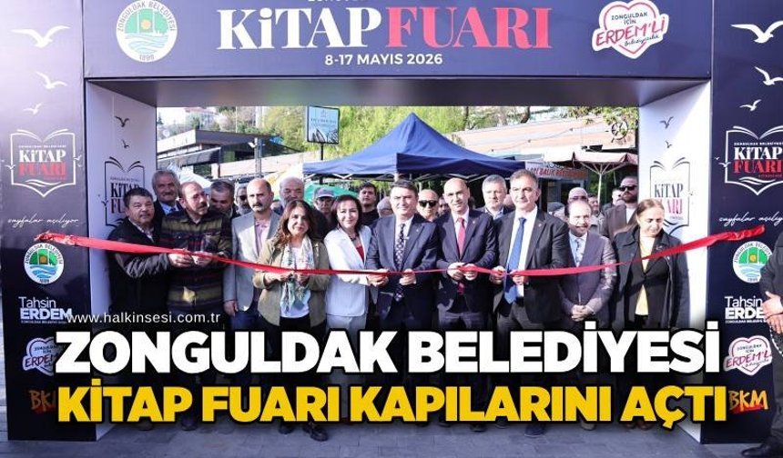 Zonguldak Belediyesi Kitap Fuarı kapılarını açtı
