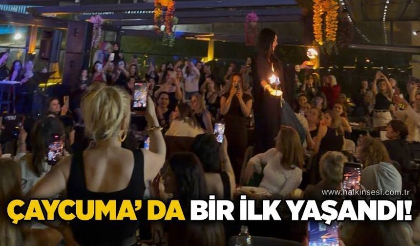 Çaycuma’ da bir ilk yaşandı!