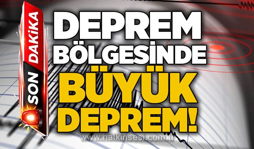Deprem bölgesinde şiddetli deprem: Vatandaşlar sokağa çıktı!