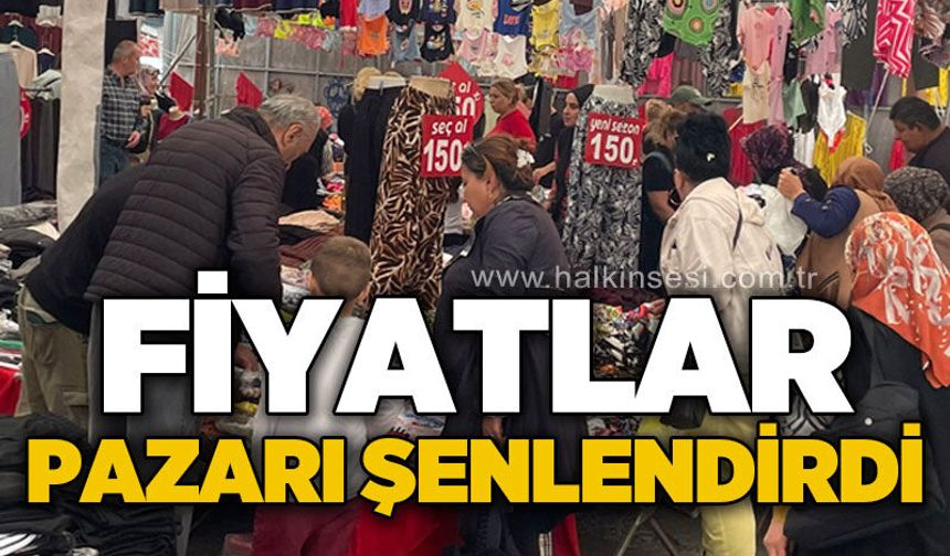 Fiyatlar pazarı şenlendirdi