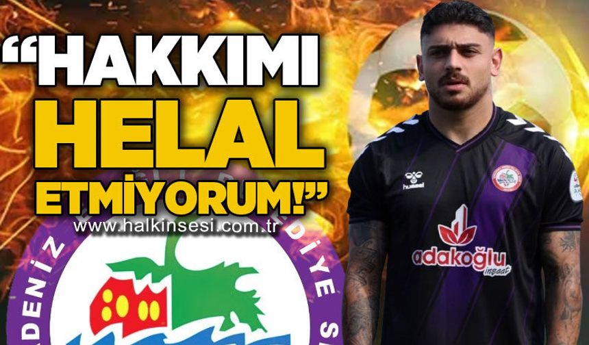Çölbeyi, Ereğli yönetimine isyan etti: “Hakkımı da alın terimi de helal etmiyorum”