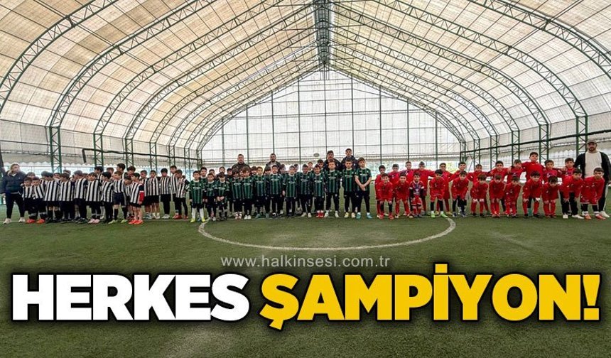 Herkes şampiyon!