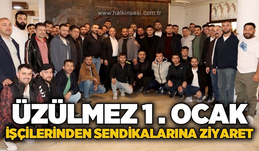 Üzülmez 1. Ocak işçileri GMİS'te