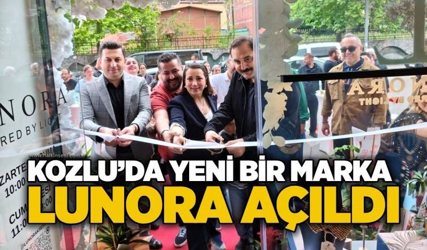 Kozlu’da yeni bir marka: Lunora açıldı