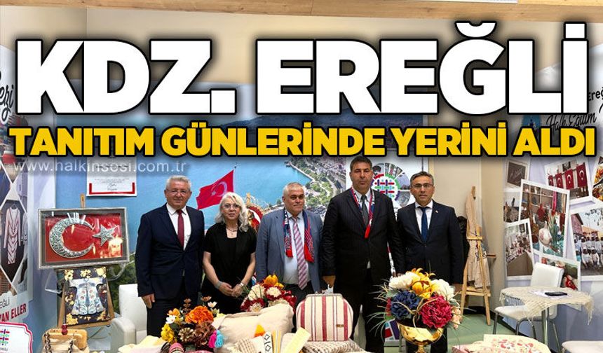 Kdz. Ereğli Tanıtım Günleri'nde yerini aldı