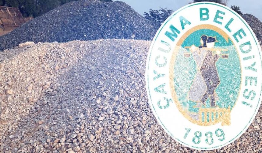Kırma mıcır, kum ve filler malzeme mal alımı yapılacak