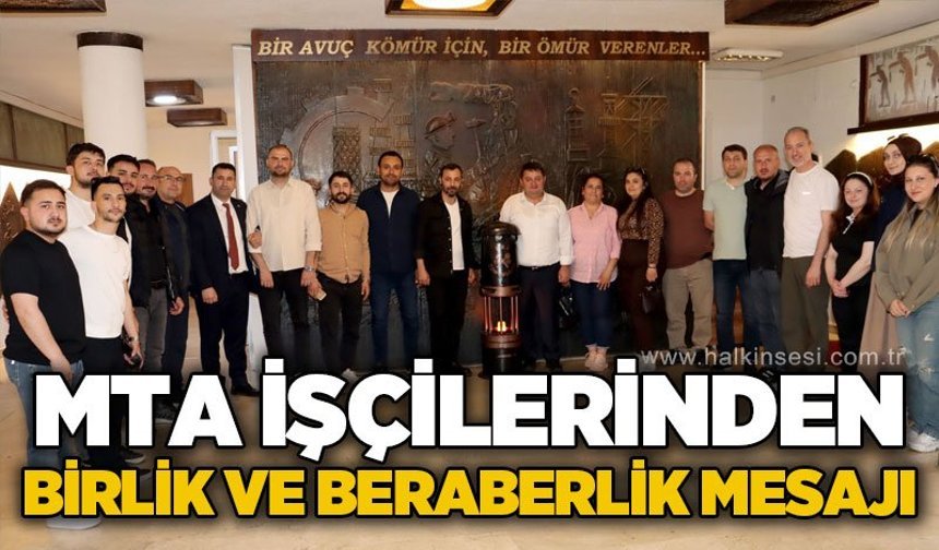 MTA işçilerinden GMİS’e ziyaret: “Birlik ve dayanışma” mesajı