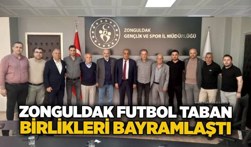 Zonguldak Futbol Taban Birlikleri Bayramlaştı…