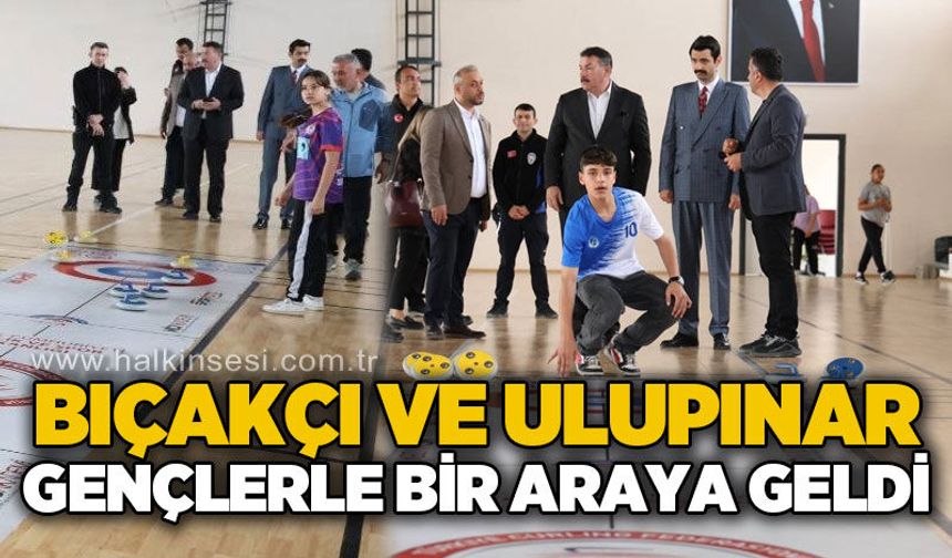 Bıçakçı ve Ulupınar, gençlerle bir araya geldi!