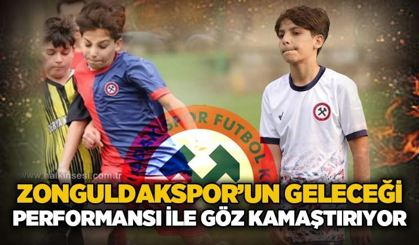 Zonguldakspor ‘un geleceği performansı ile göz kamaştırıyor