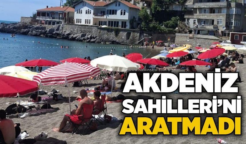 Akdeniz Sahilleri’ni aratmadı