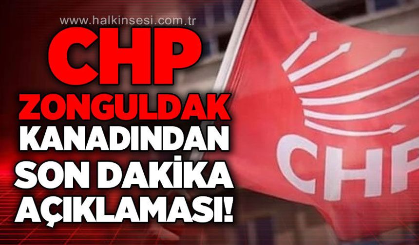 CHP Zonguldak Kadın Kolları Başkanı Nazan Pulat'tan son dakika açıklaması