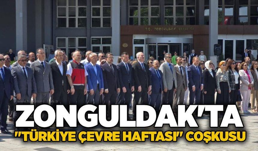 Zonguldak'ta "Türkiye Çevre Haftası" çoşkusu