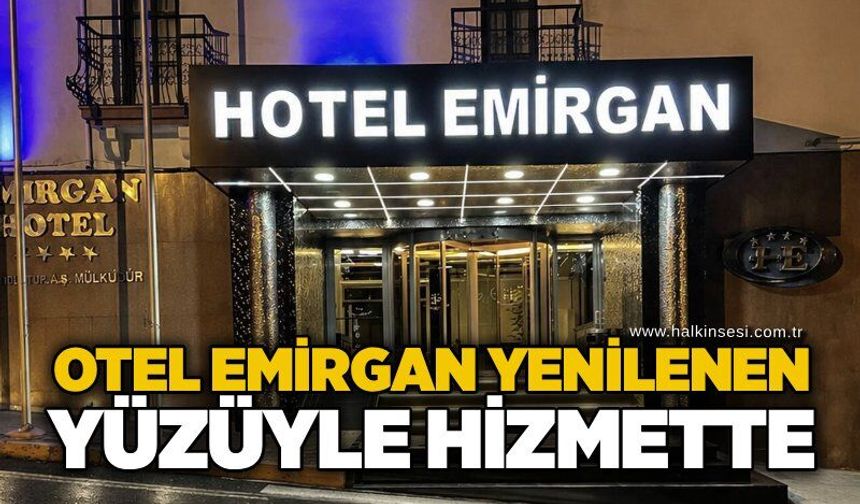Otel Emirgan yenilenen yüzüyle hizmette
