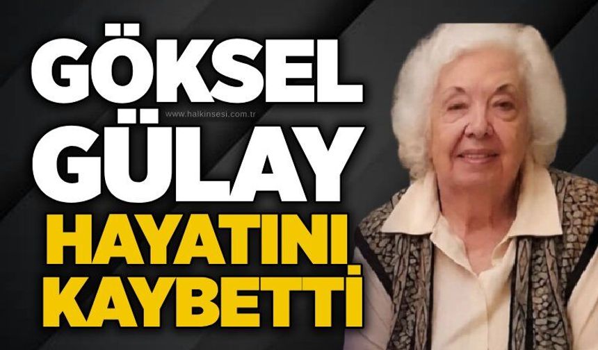 Göksel Gülay hayatını kaybetti