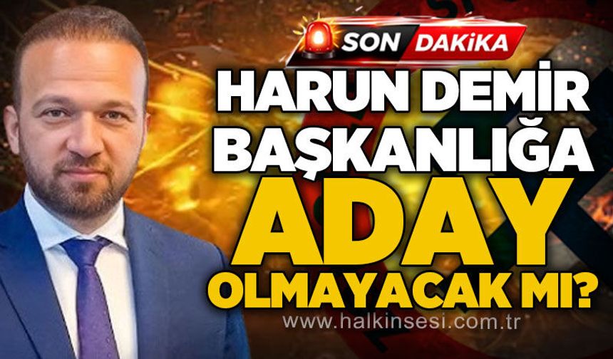 Zonguldakspor kongresi öncesi sıcak gelişme: Harun Demir aday olmayacak mı?