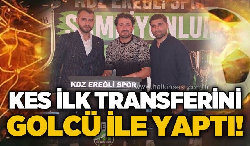 KES ilk transferini, golcü ile yaptı!