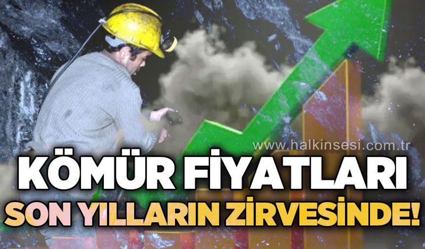Kömür fiyatları son yılların zirvesinde!
