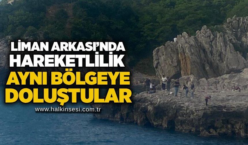 Liman Arkası’nda hareketlilik: Aynı bölgeye doluştular