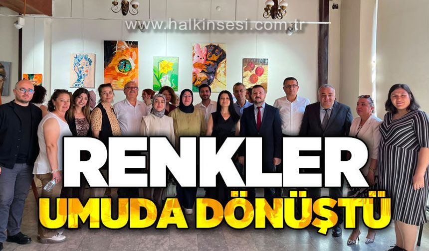 Renkler umuda dönüştü