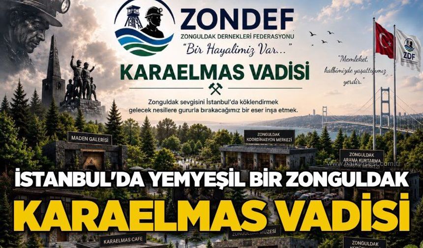 İstanbul'da yemyeşil bir Zonguldak: Karaelmas Vadisi
