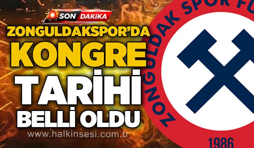 Zonguldakspor'da kongre tarihi belli oldu