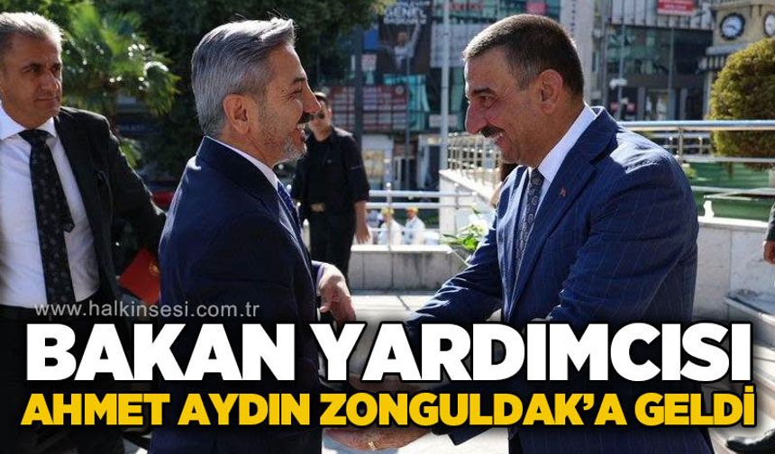 Bakan Yardımcısı Ahmet Aydın Zonguldak Valiliği'ni ziyaret etti