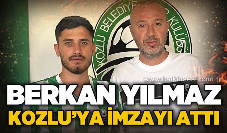 Kozlu Belediyespor'dan savunmaya takviye: Berkan Yılmaz imzayı attı