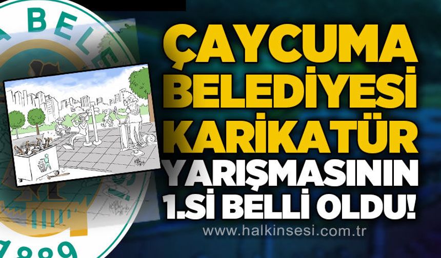 Çaycuma Belediyesi Karikatür Yarışması'nın birincisi belli oldu