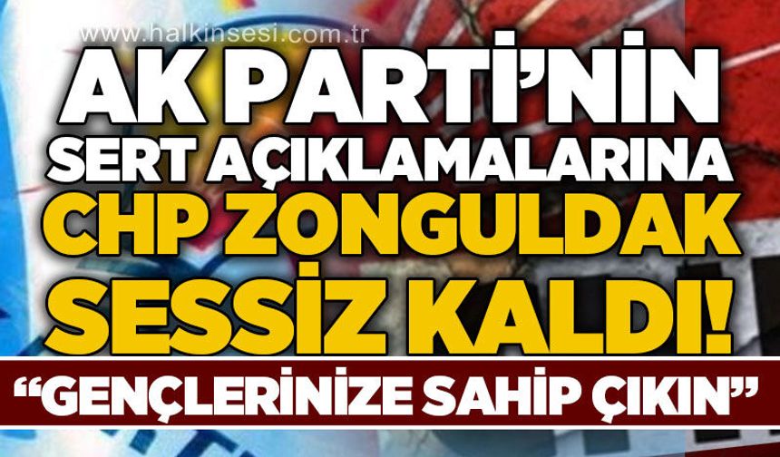 AK Parti Gençlik Kolları'ndan CHP'ye sert eleştiri: "Bir gencinize daha sahip çıkamadınız"