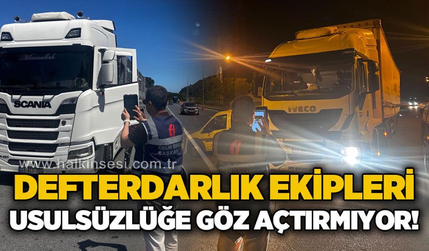 Defterdarlık ekiplerinden sıkı denetim: Usulsüzlüğe göz açtırmıyorlar!