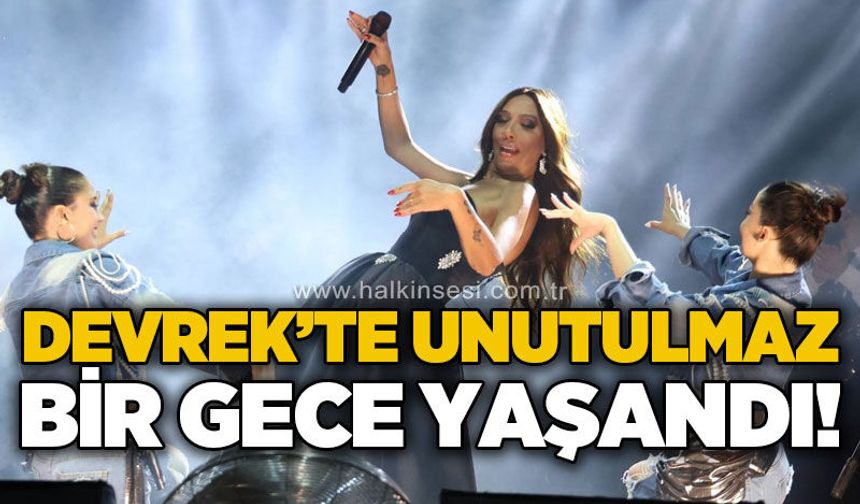 Devrek Baston Festivali'nde unutulmaz final gecesi!