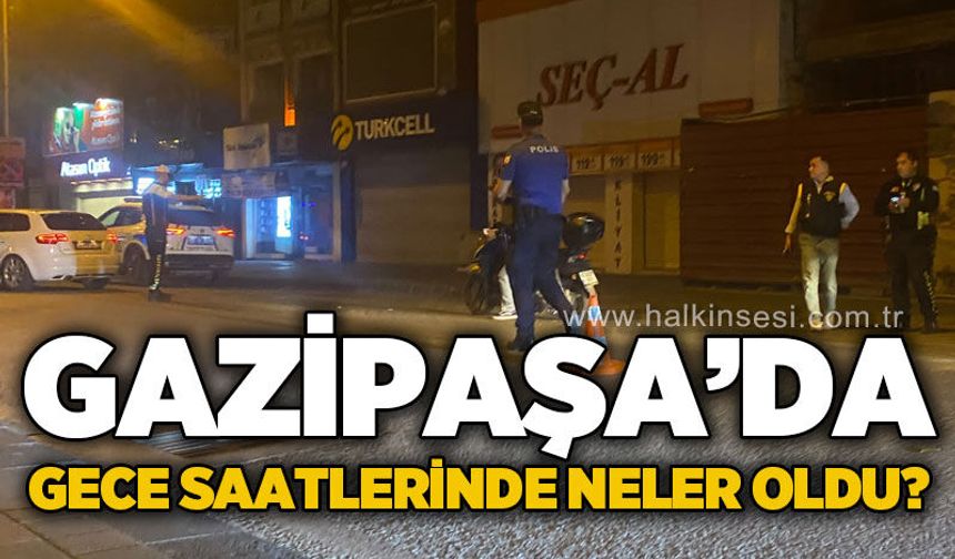 Zonguldak'ta gece saatlerinde neler oldu?