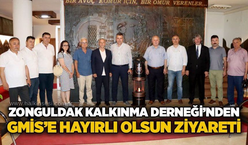 Zonguldak Kalkınma Derneği’nden GMİS’e hayırlı olsun ziyareti