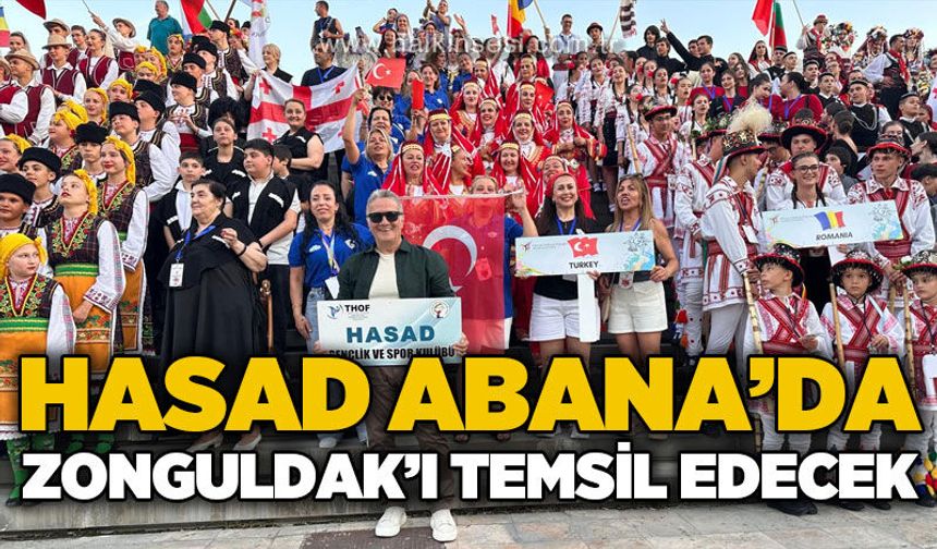 HASAD, sezonun son festivalinde Zonguldak'ı Abana'da temsil edecek