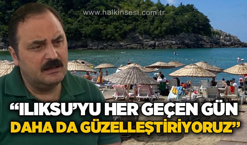 Başkan Dökmeci: “Ilıksu’yu her geçen gün daha da güzelleştiriyoruz”