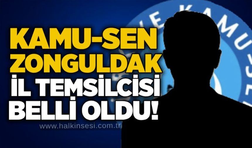 Kamu-Sen Zonguldak İl Temsilcisi belli oldu!